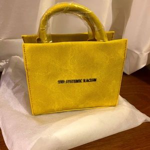 Brandon Blackwood ESR Wax Denim Tote - Yellow